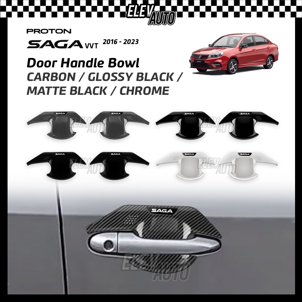 Proton Saga VVT 2016 - 2023 SPORTIVO Door Bowl Handle Cover Carbon