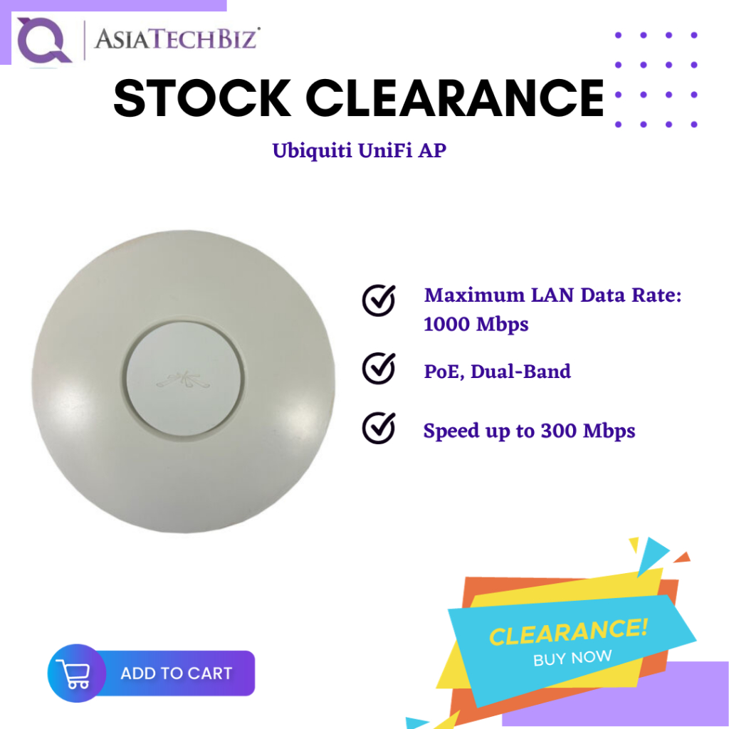 [USED] Ubiquiti Wireless Access Point Shopee Malaysia