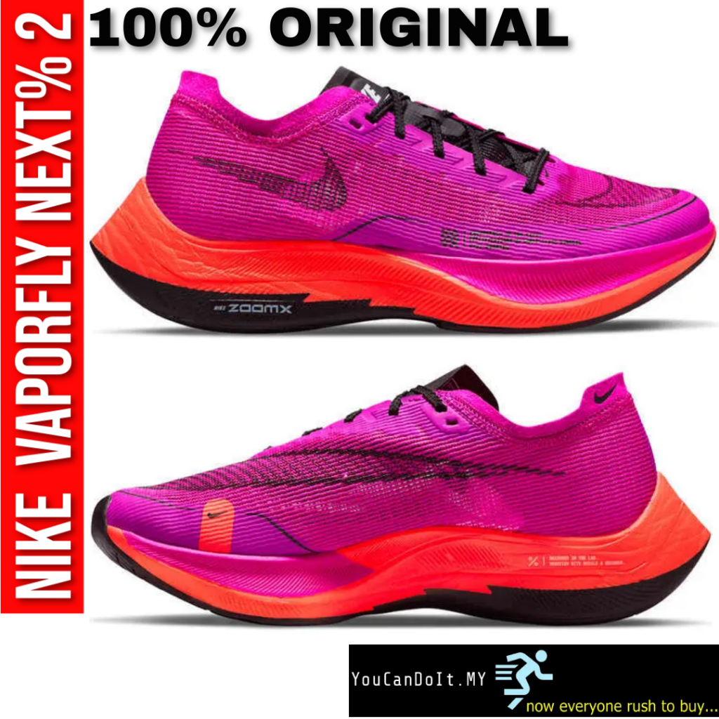 [100% ori] nk zoomx vaporfly next% 2 carbon plate shoe pb women speed ...