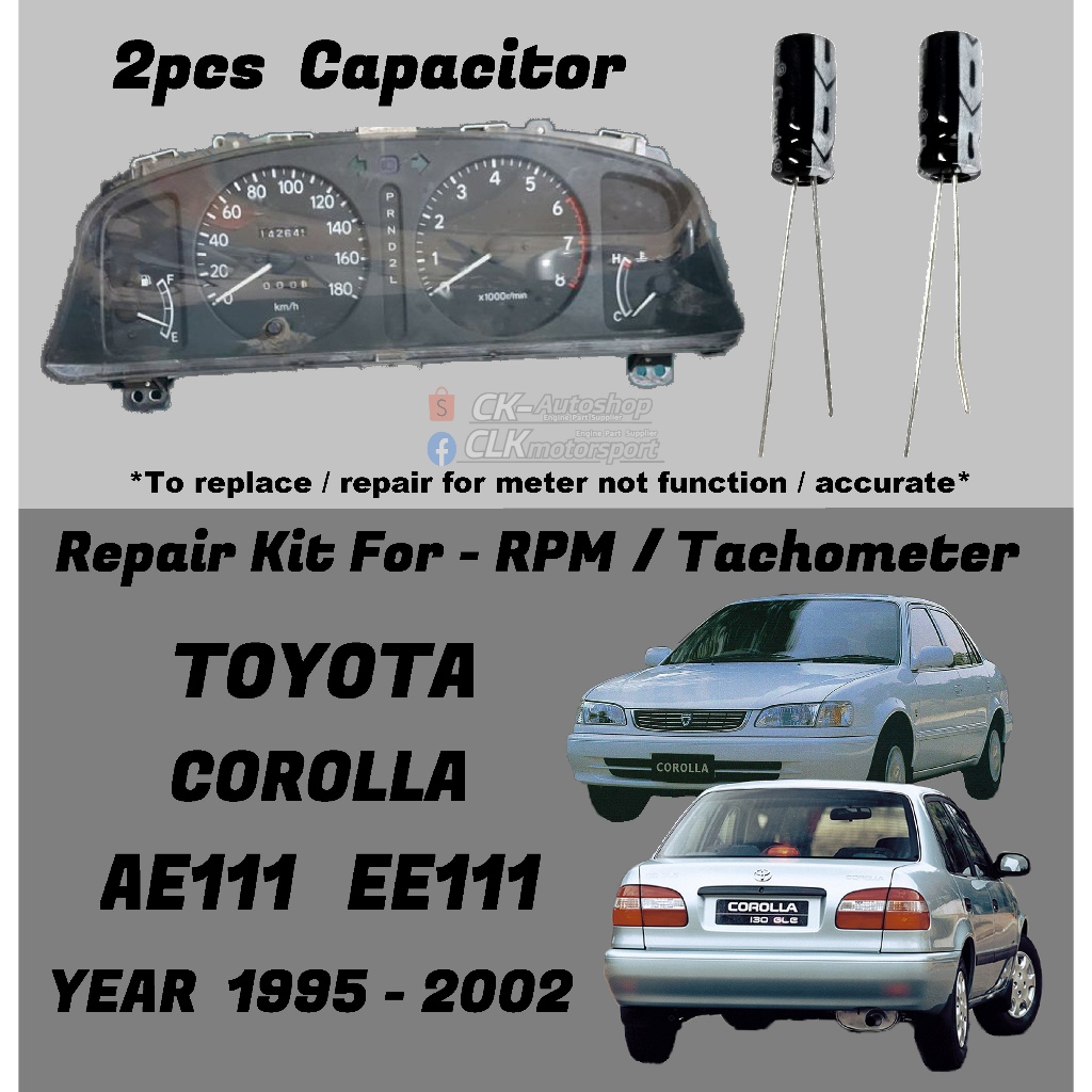 CKD Version Toyota Corolla EE111 AE111 meter / dash meter Auto /Manual ...