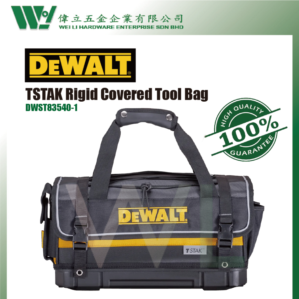 Dewalt Large Rolling Tool Bag With Telescoping Handle - Heavy Duty 23-7/8” - View #2