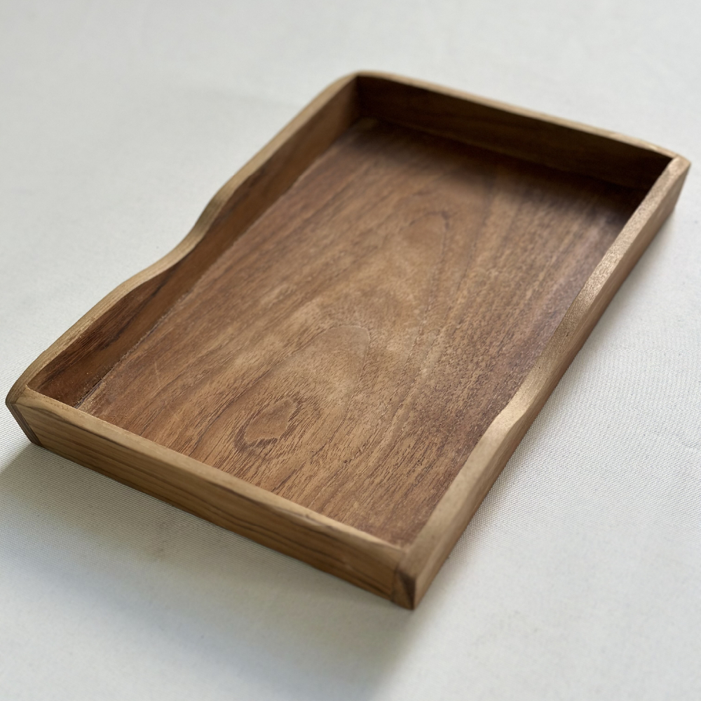 Teak Wood - Toiletry Tray (30 x 20cm) | Shopee Malaysia