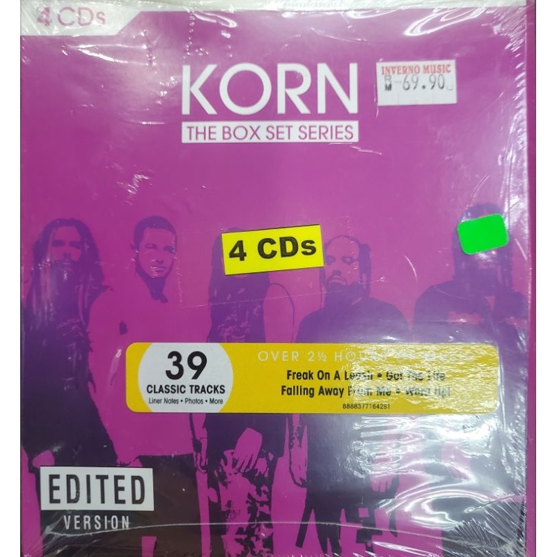 Korn - The Box Set Series (4CDs) | Shopee Malaysia