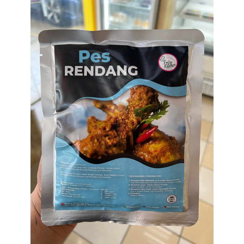 PES RENDANG POWER FAI KITCHEN MUDAH DAN SEDAP | Shopee Malaysia