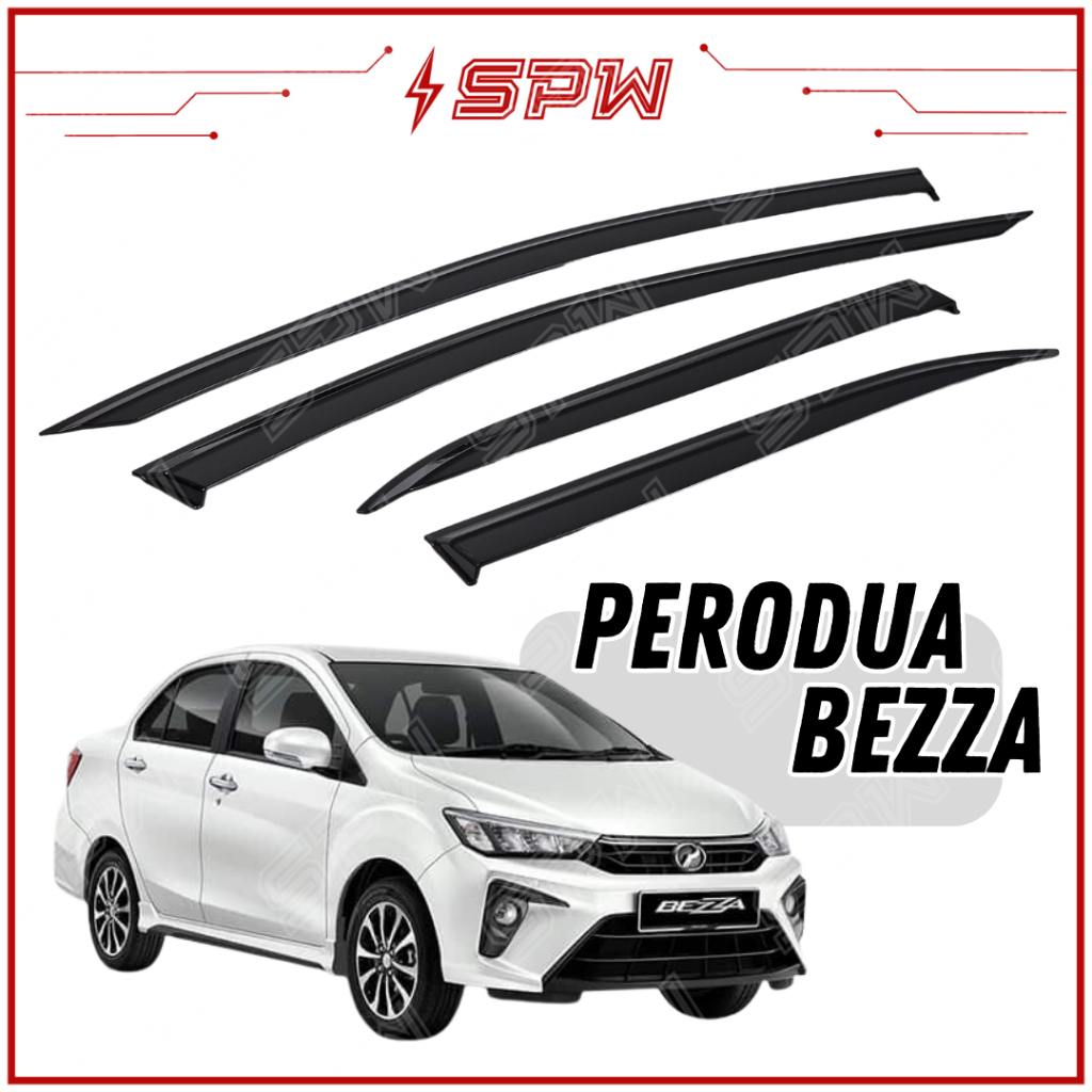 Perodua Bezza (2016-2025) Door Visor 3