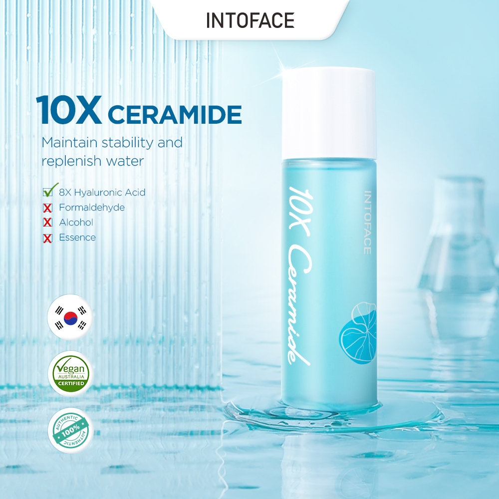 INTOFACE 10X Ceramide Barrier Up Moisturizer Toner Shopee Malaysia