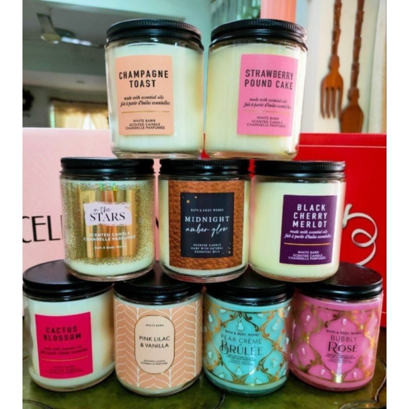 Bath & Body Works Single Wick Candle Shopee Malaysia