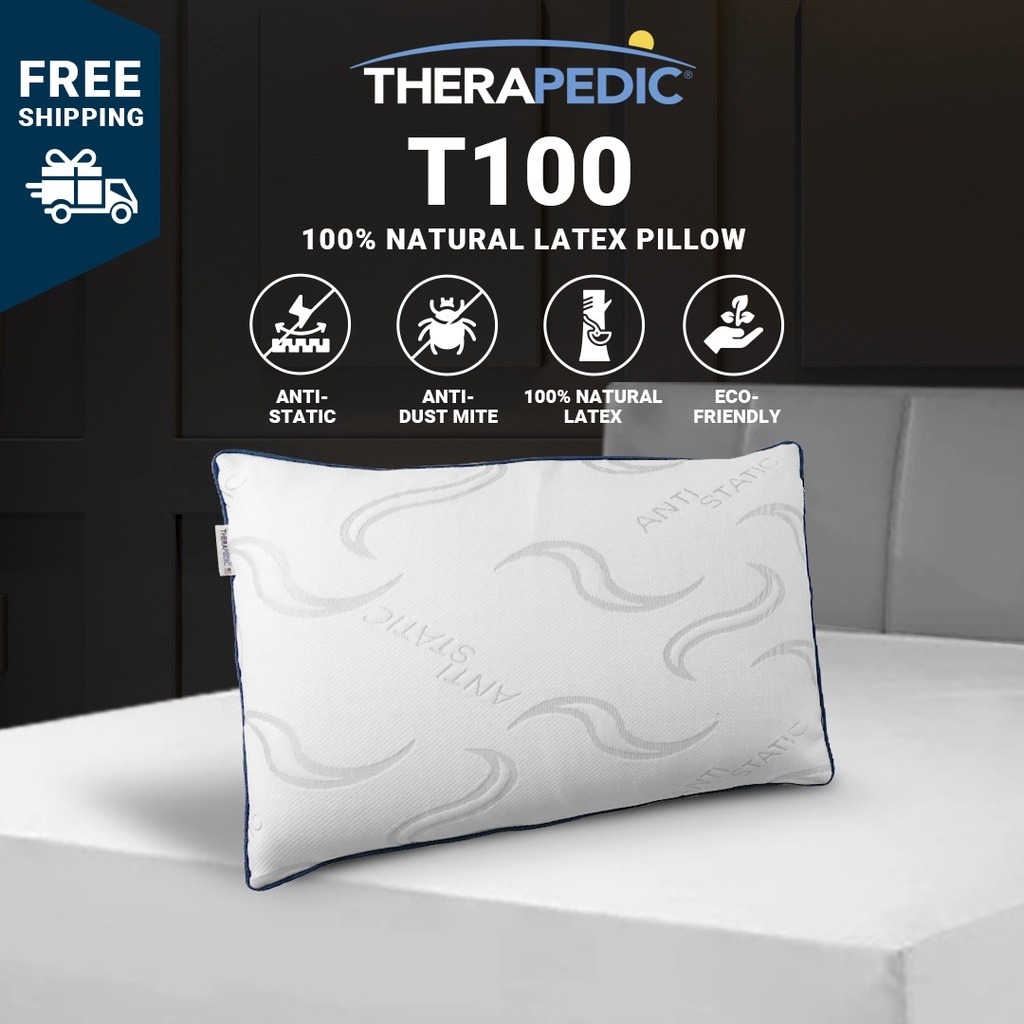 Therapedic shop latex pillow