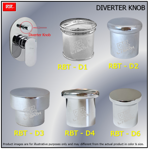 Universal Contemporary Replacement Pull / Push Up Bath Mixer Diverter