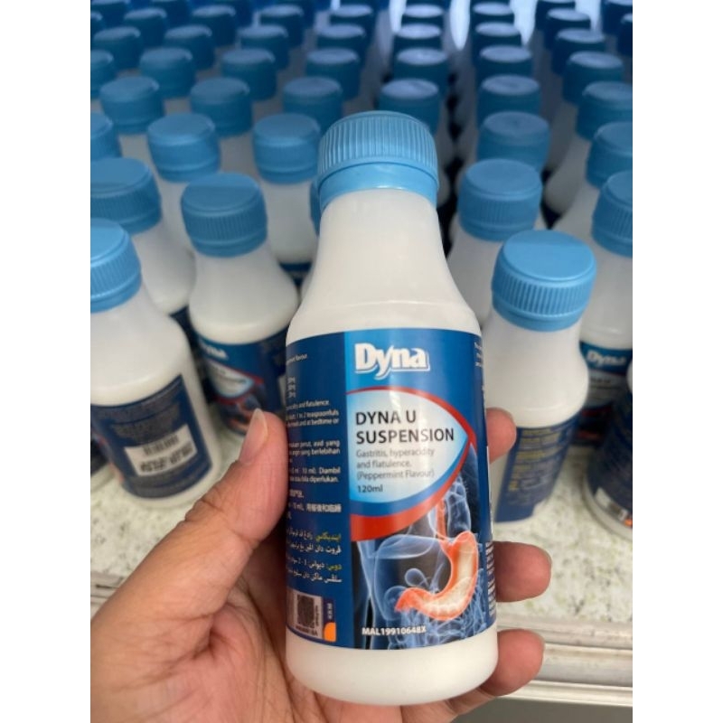 Dyna U Suspension for Angin Sengkak, Pedih Ulu hati Gastic Gastritis