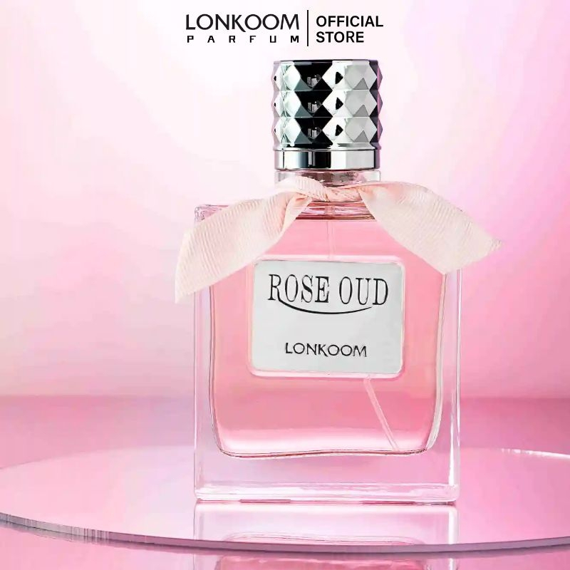 Lonkoom Perfume Rose Oud Edp For Women 100ml Shopee Malaysia