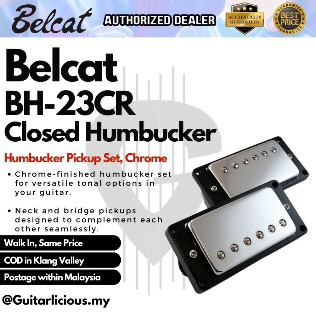 Belcat Closed Humbucker BH 21 Les Paul Humbucker Guitar Neck Pickup 