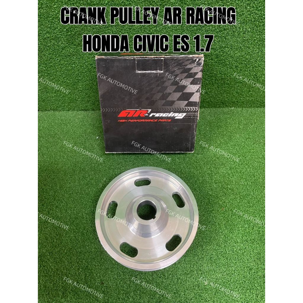 Light Weight Crankshaft Crank Pulley HONDA CIVIC ES 1.7 Aluminum Ar