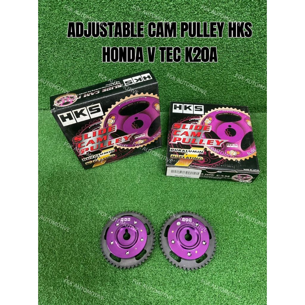 Hks adjustable Cam Pulley (Exhaust) for Honda K Series DOHC K20/ K24