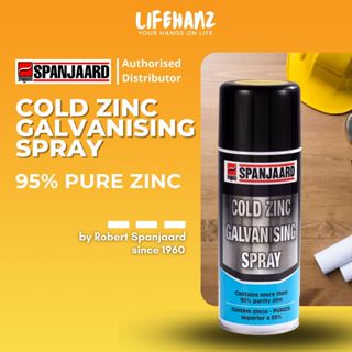 Cold Galvanizing Spray Best Rust Protection for Steel Metal by Spanjaard 400ml Shopee Malaysia