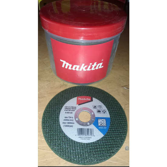 50 PCS MAKITA GRINDER CUTTING DISC 4'' MATA GRINDER POTONG BESI WELDING ...