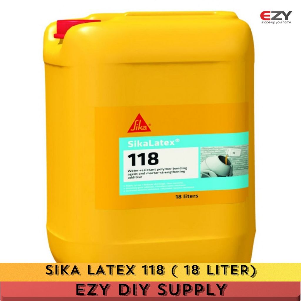 SIKA SikaLatex®-118 (SUSU) Sika Latex 118 (18 LITER) | Shopee Malaysia