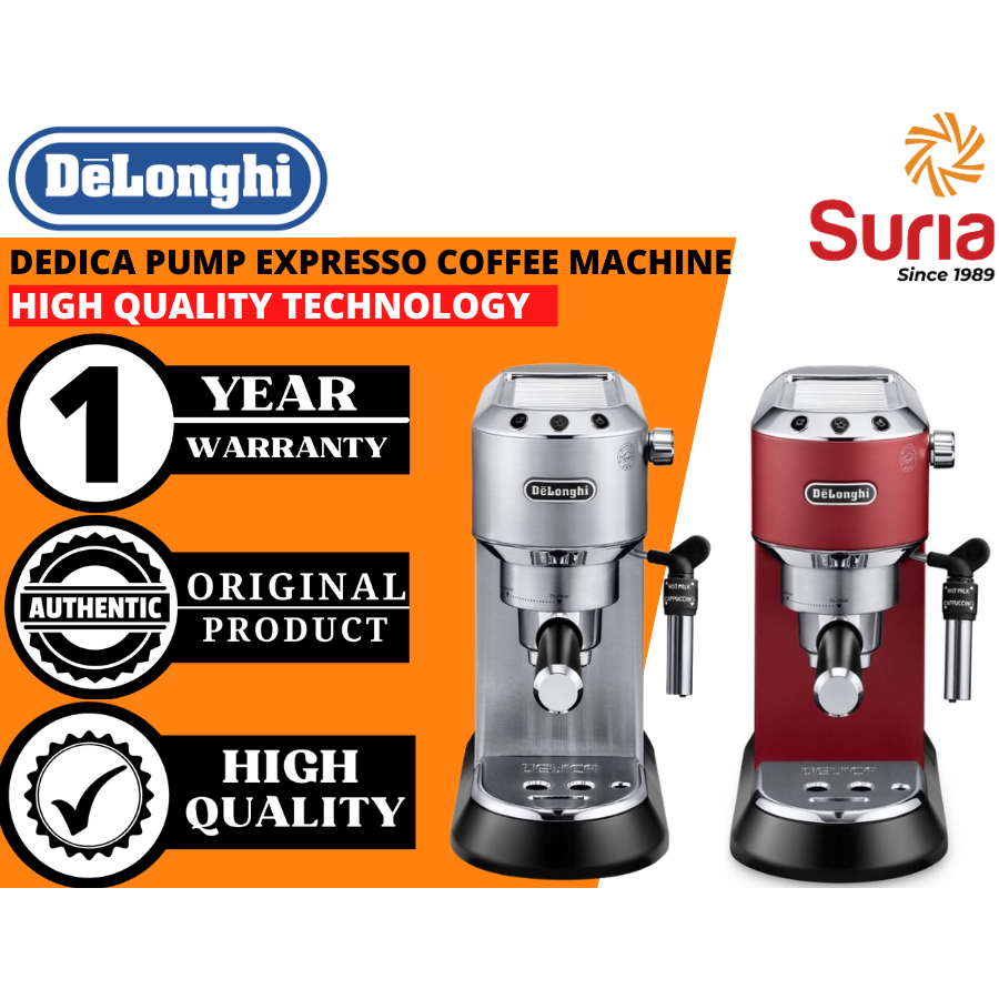 Delonghi Dedica Pump Espresso Maker - EC 685