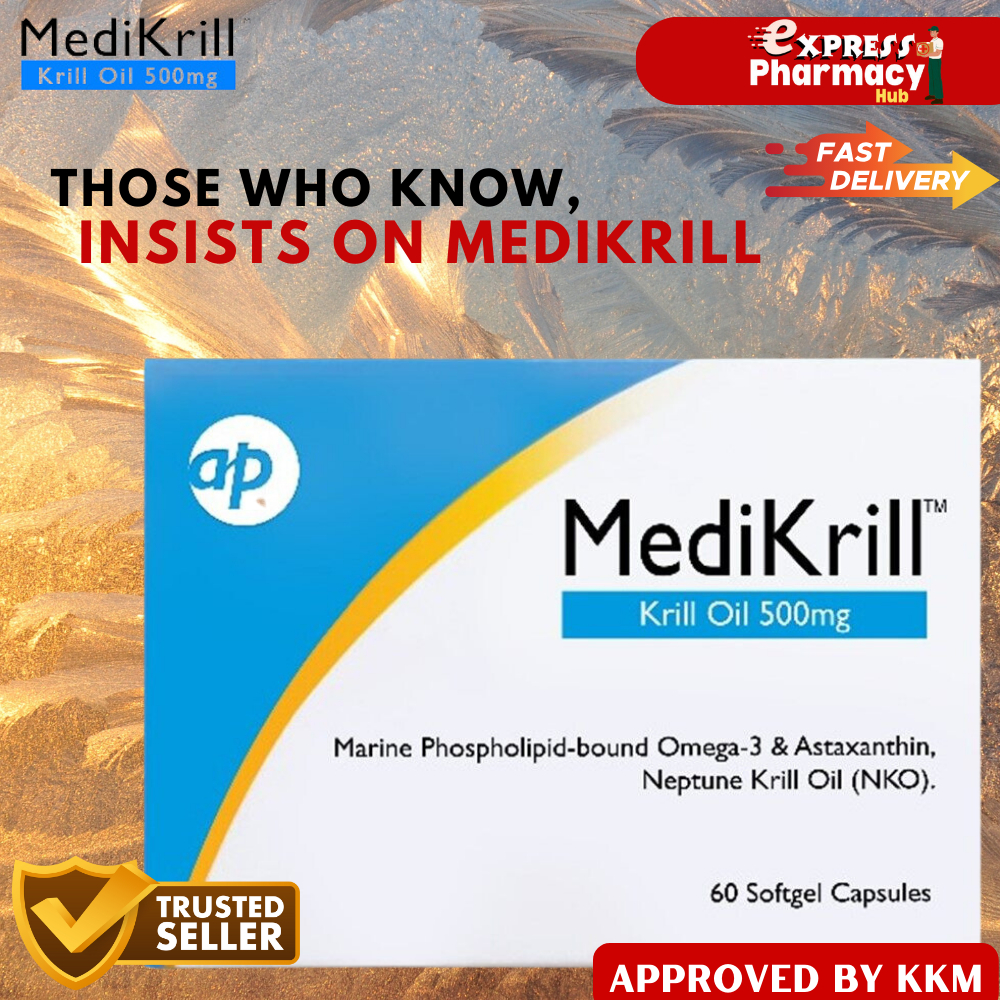 [PHARMACY STOCK!! 100% ORIGINAL] [READY STOCK] Medikrill Krill Oil ...