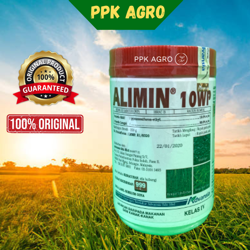 250g ALIMIN 10WP ADVANSIA Racun Rumpai Padi /Racun Padi Angin ...