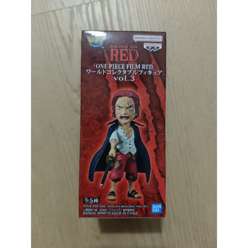 WCF RED SHANKS/WHITE STICKER/ONE PIECE | Shopee Malaysia