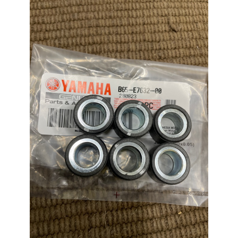 YAMAHA NVX155 ROLLER WEIGHT B65-E7632-00 ORIGINAL YAMAHA GENUINE ...