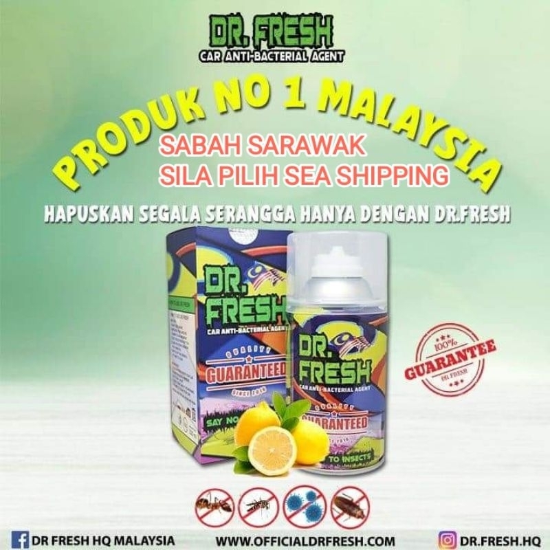 DR.FRESH ORIGINAL HQ (SEMBURAN PENGHAPUS LIPAS) | Shopee Malaysia