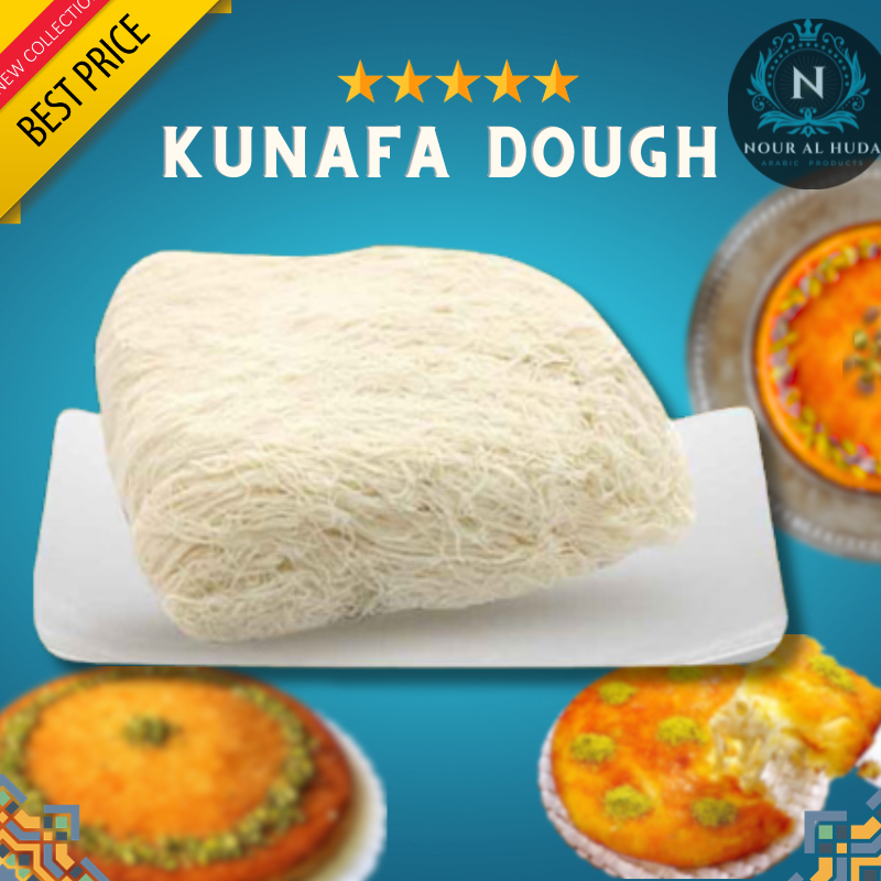 Kunafa Dough (500g) / kunafa pastry/Akkawi cheese /Baklava/Gee/pistacho