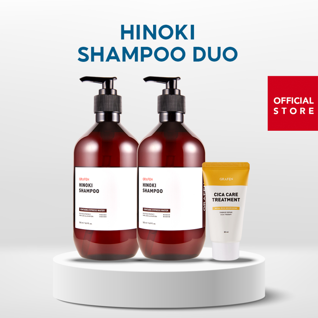 [GRAFEN] HINOKI SHAMPOO DUO Shopee Malaysia