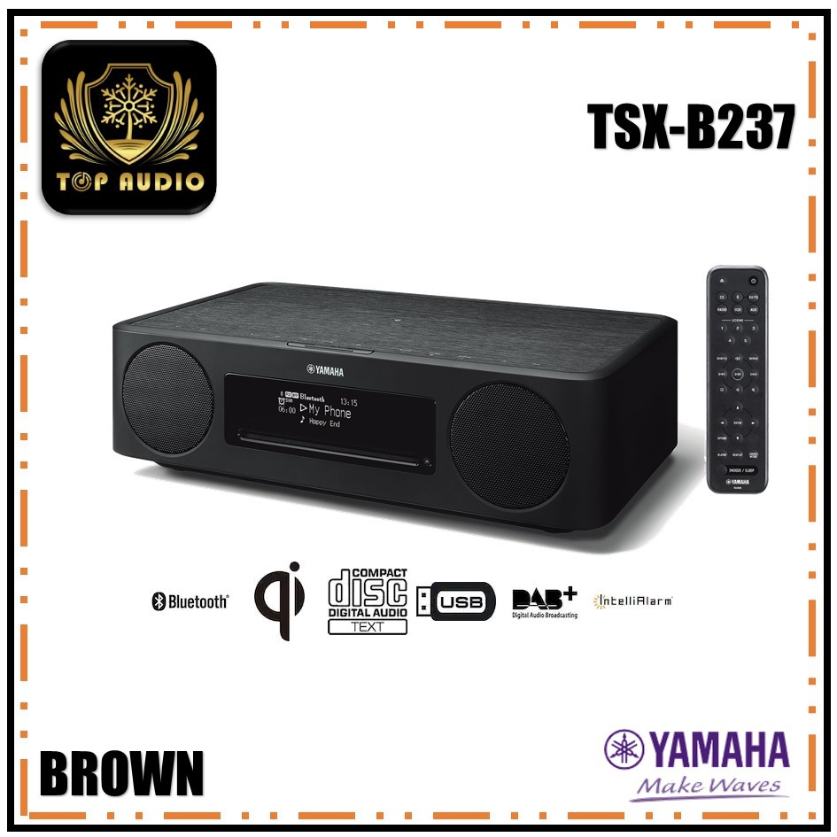 Yamaha TSXB237 Desktop Audio System Shopee Malaysia