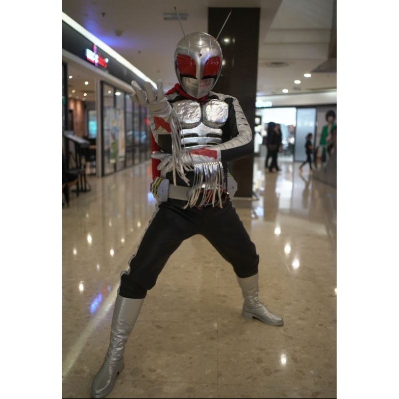 Kamen Rider Super 1 Cosplay Suit | Shopee Malaysia