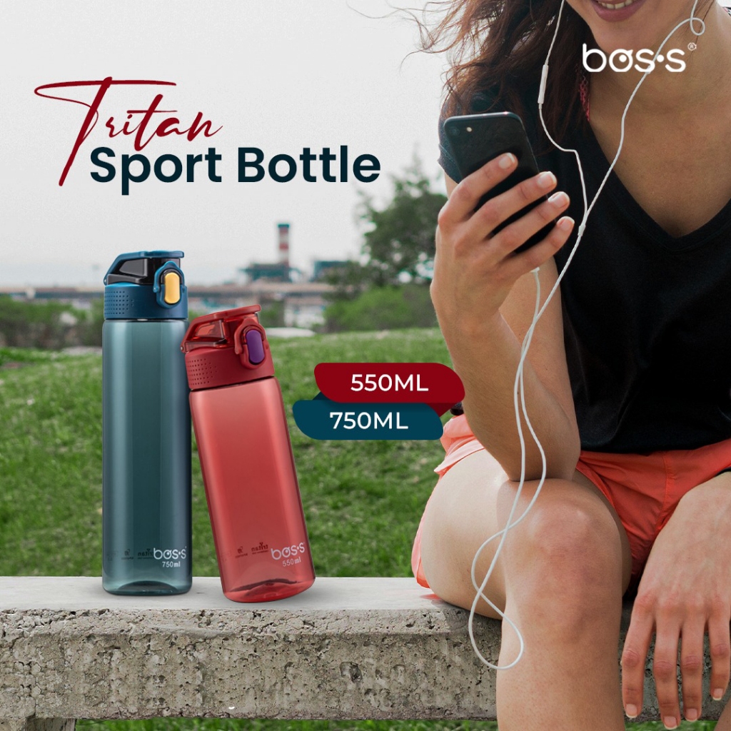 BOSS LAVA DRINKING WATER BOTTLE TRITAN WATER BOTTLE HEAT RESISTANCE ...