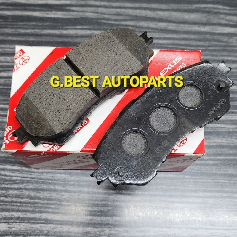 ORIGINAL TOYOTA FRONT DISC BRAKE PAD VIOS NCP150 NSP151 J SPEC & E SPEC