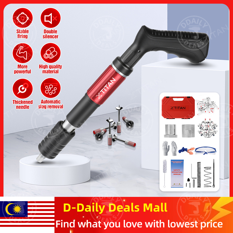 XTITAN Concrete Rivet Tool Powerful Fast Fastening Tool 7.2mm Nail Gun
