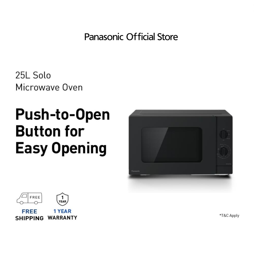 PANASONIC NN-SM33 25L SOLO MICROWAVE OVEN NN-SM33NBMPQ | Shopee Malaysia