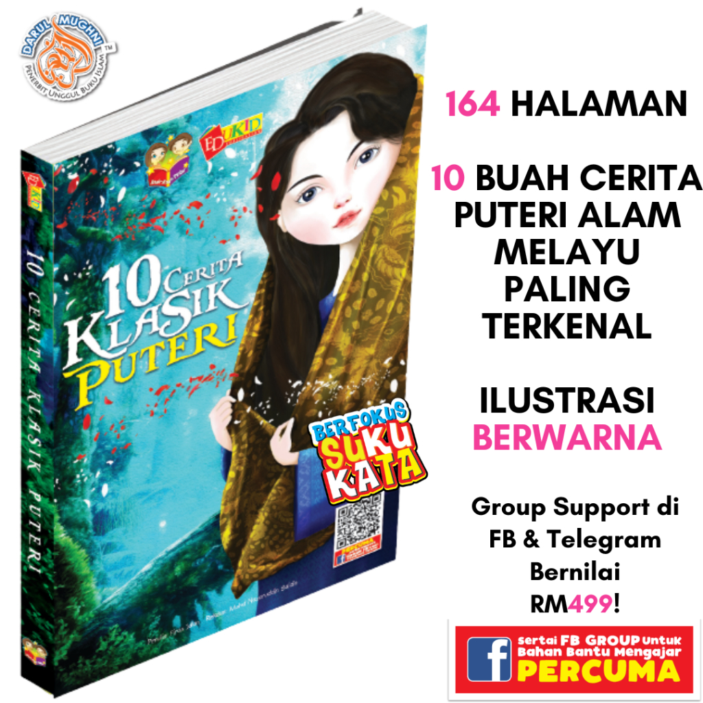 Buku cerita kanak kanak - 10 Cerita Klasik Puteri- edukid - books ...
