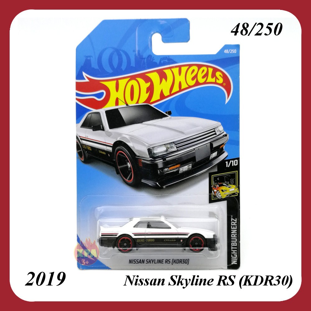 Hot Wheels 1982 Nissan Skyline Rs R30 Gtr Kdr30 Collection Kdr30 Jdm Diecast 2018 2019 2021 6769