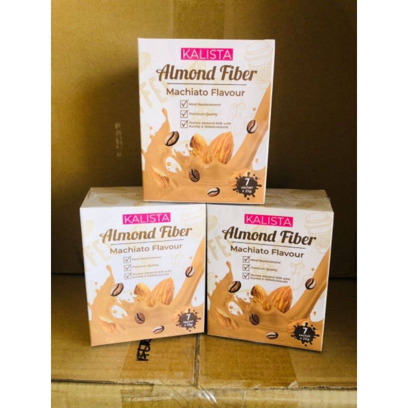 KALISTA ICE TEA, STRAWBERRY ALMOND FIBER ORIGINAL HQ Shopee Malaysia