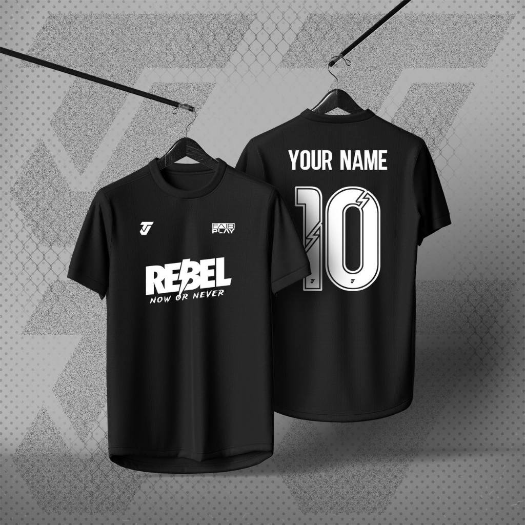 Baju Jersey Custom Nama Jersey Custom Name Jersey Custom Design Name and Number Football Futsal