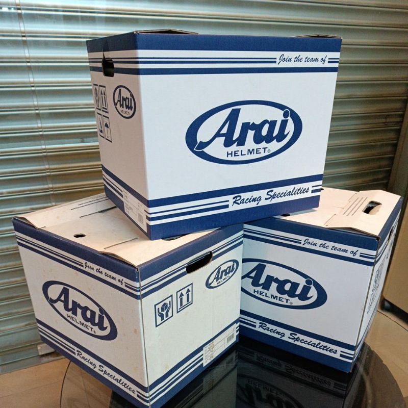 Kotak Arai original helmet box VZ Ram Ram4 Ram3 original Arai Japan ...
