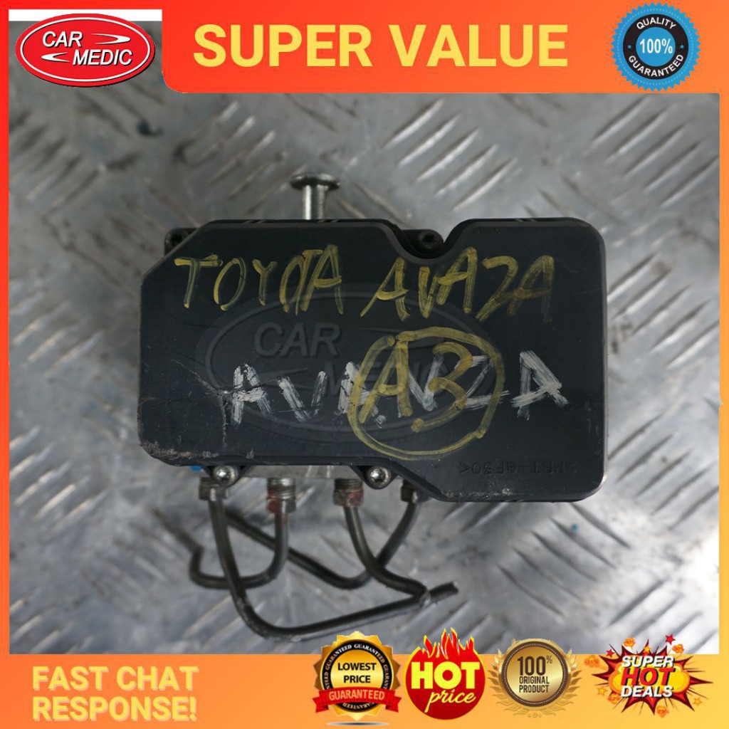 [A3] [8954112550] Toyota Avanza ABS Pump (Used) Shopee Malaysia