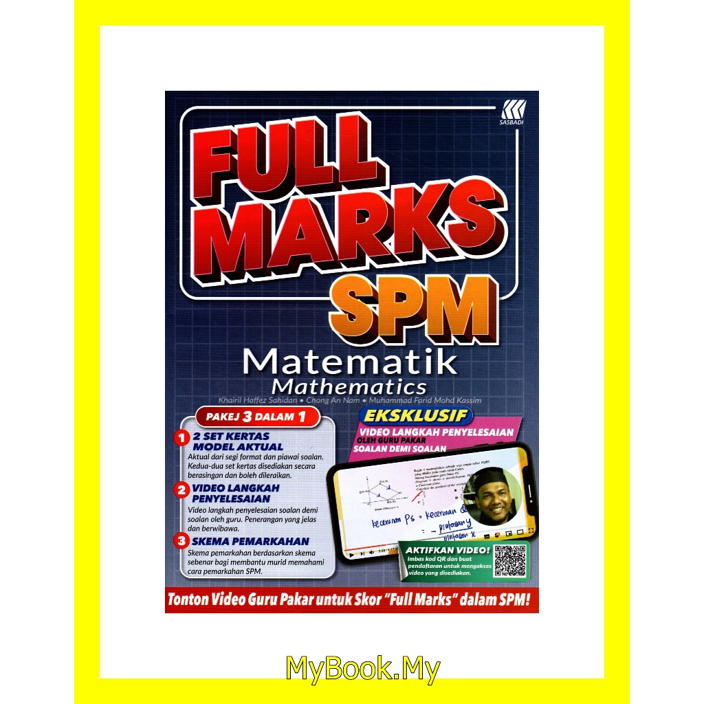 *BARU* MyB Buku Latihan : Video Ulasan Jawapan Matematik Mathematics ...