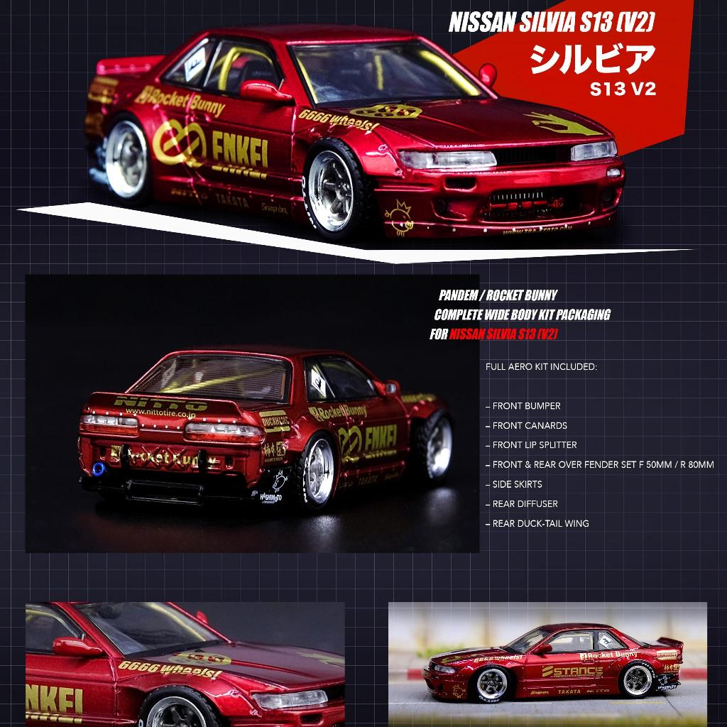 Nissan Silvia S13 Pandem, INNO 64, Scale 1/64 | Shopee Malaysia