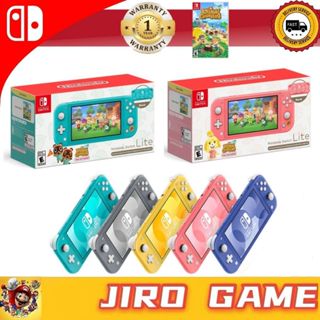 Nintendo Switch Lite Console, Coral - Animal Crossing: New