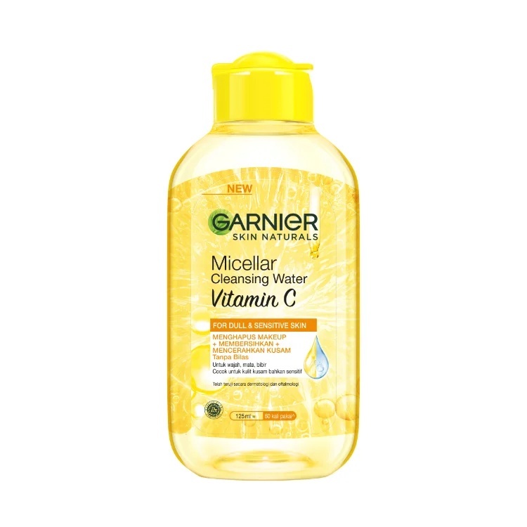 Garnier Skin Naturals Micellar Water Vitamin C 125ml ORIGINAL & LONG