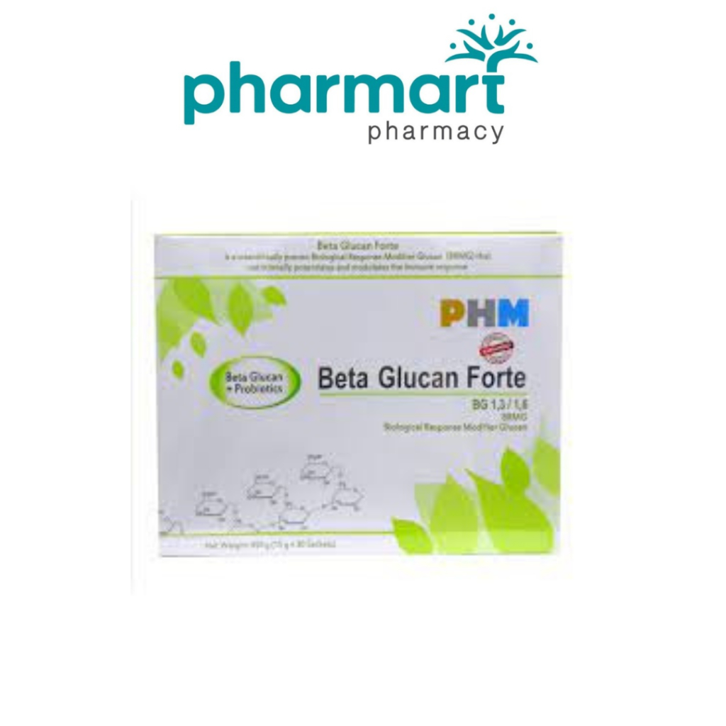 PHM Beta Glucan Forte 15g X 30 Sachets [EXP: 4/24] | Shopee Malaysia