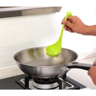 Sudu Sup Masakan Plastik Pemegang Kitchen Panjang Soup Spoon Long 