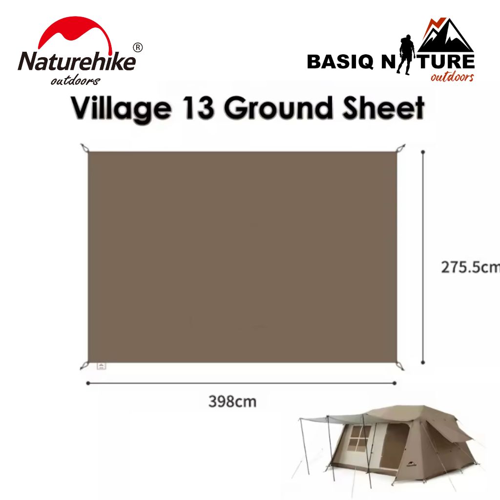 BasiqNature Naturehike Village 13 Automatic Tent Ground Sheet Ground