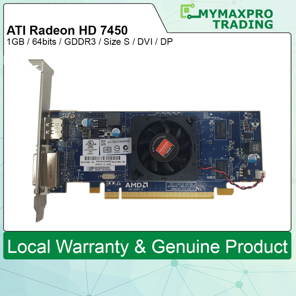 Amd sales hd 7450