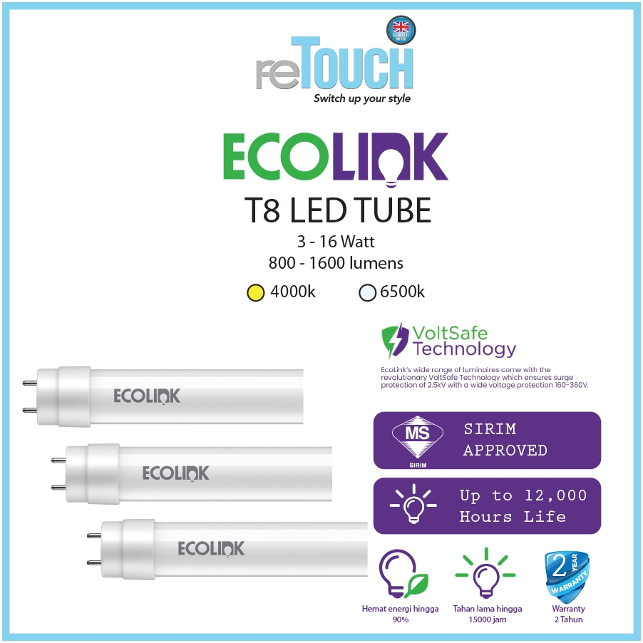 Ecolink tubelight on sale